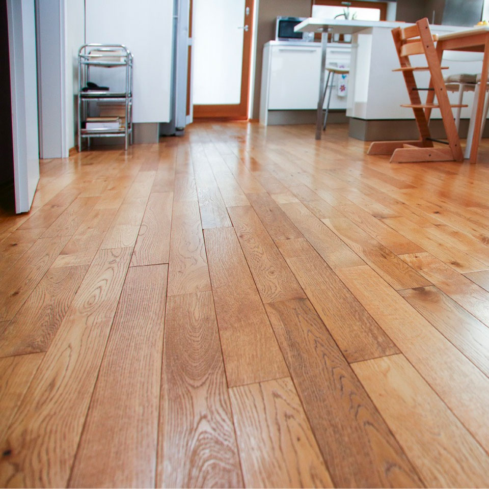 Wood style LVT flooring