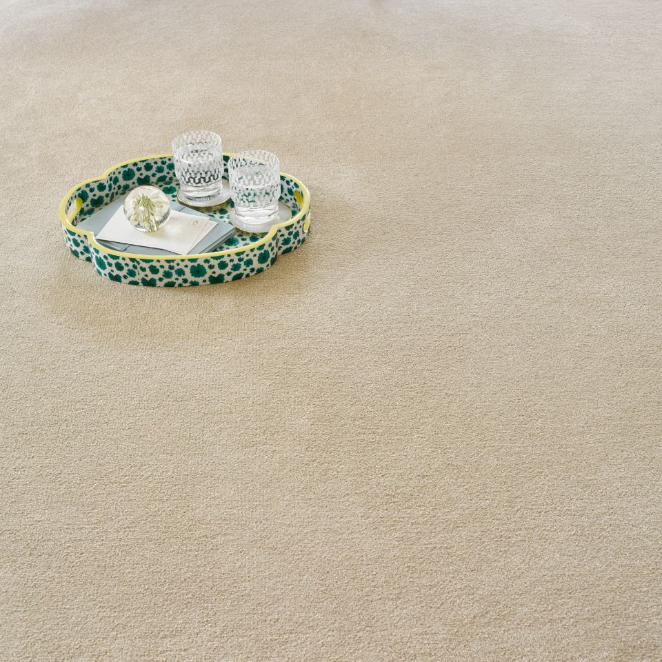 Grace twist pile carpet in Cherish