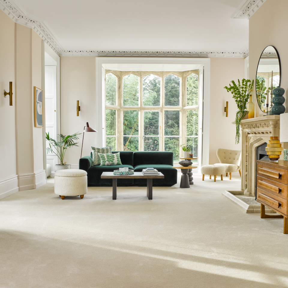 Grace twist pile carpet in Cherish