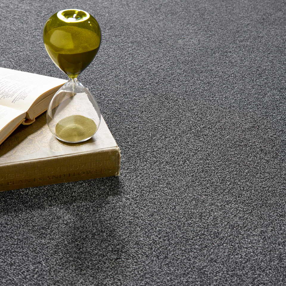 St Davids twist pile carpet in close up