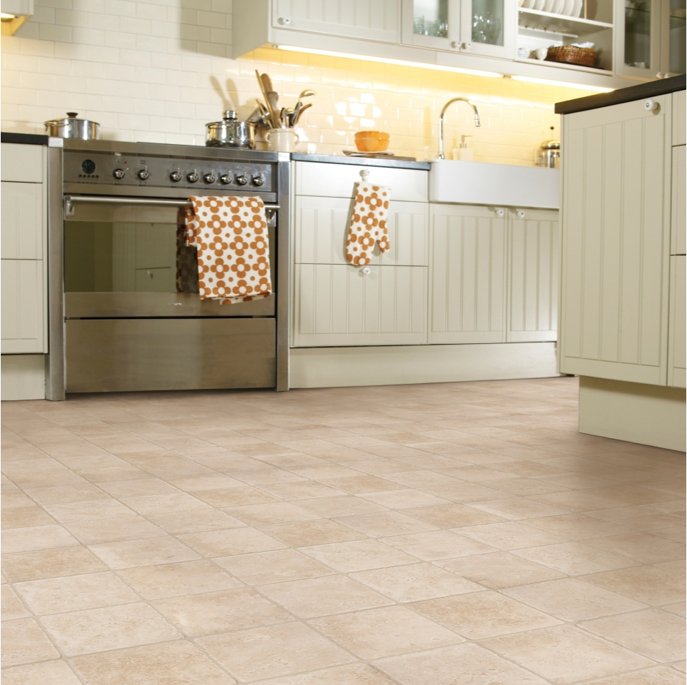 Super step elba 505 vinyl in a kitchen