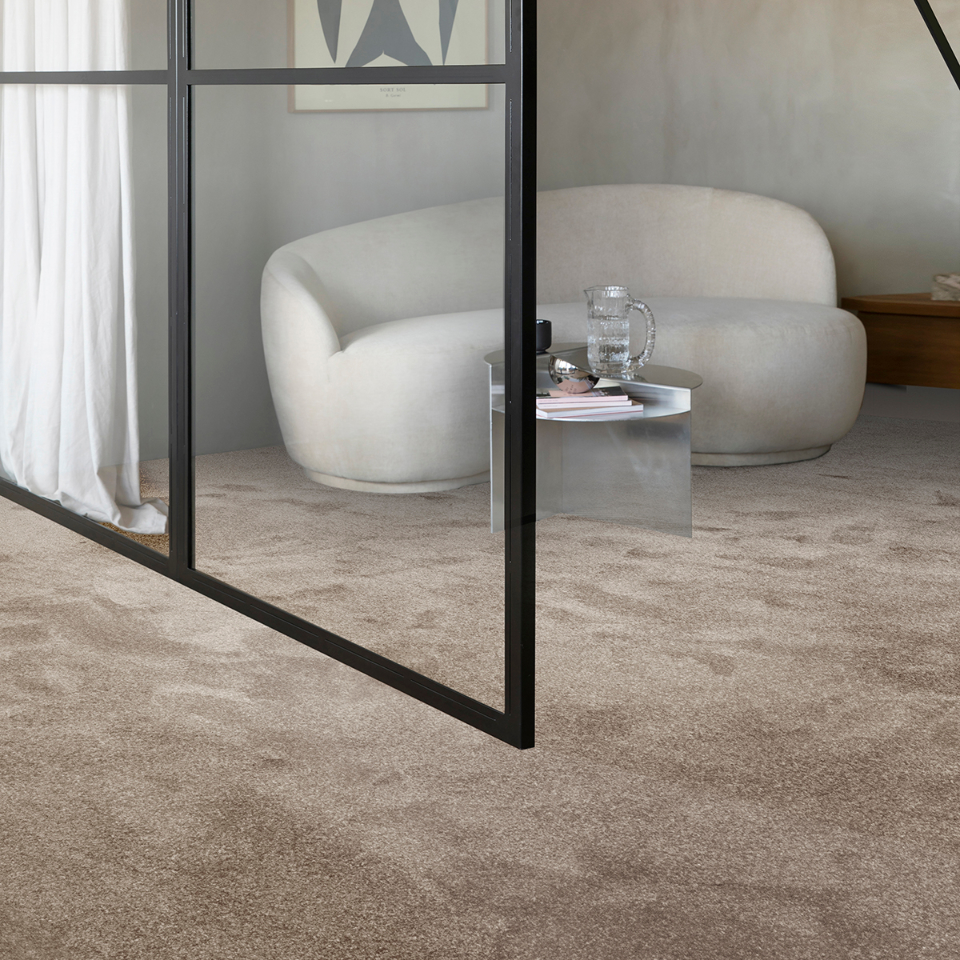 Yukon saxony carpet in colour Barbados